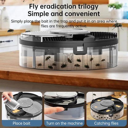 2025 Automatic Fly Trap for Home Kitchen - Removable Insect Pest Catcher - Renee Lane Company