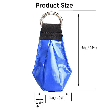 210G PVC Tree Climbing Rope Bag, Arborist Weighted Bag for Caving, Rock Climbing & Rope Deployment - Renee Lane Company