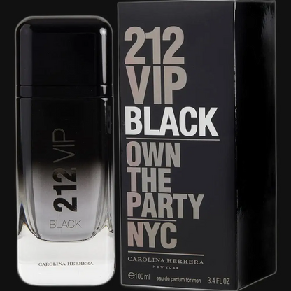 212 Vip Black By Carolina Herrera Cologne for Men - Renee Lane Company