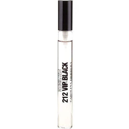 Men's rollerball fragrance, clear liquid with black cap and white label