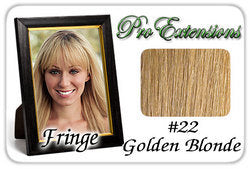 #22 Golden Blonde Pro Fringe Clip In Bangs - Renee Lane Company