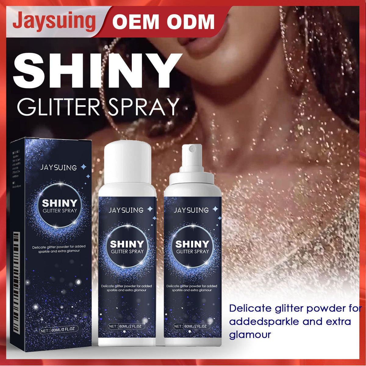 Brightening Glitter Spray