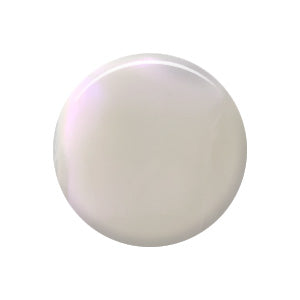 Vegan nail polish color swatch, opaque pale white