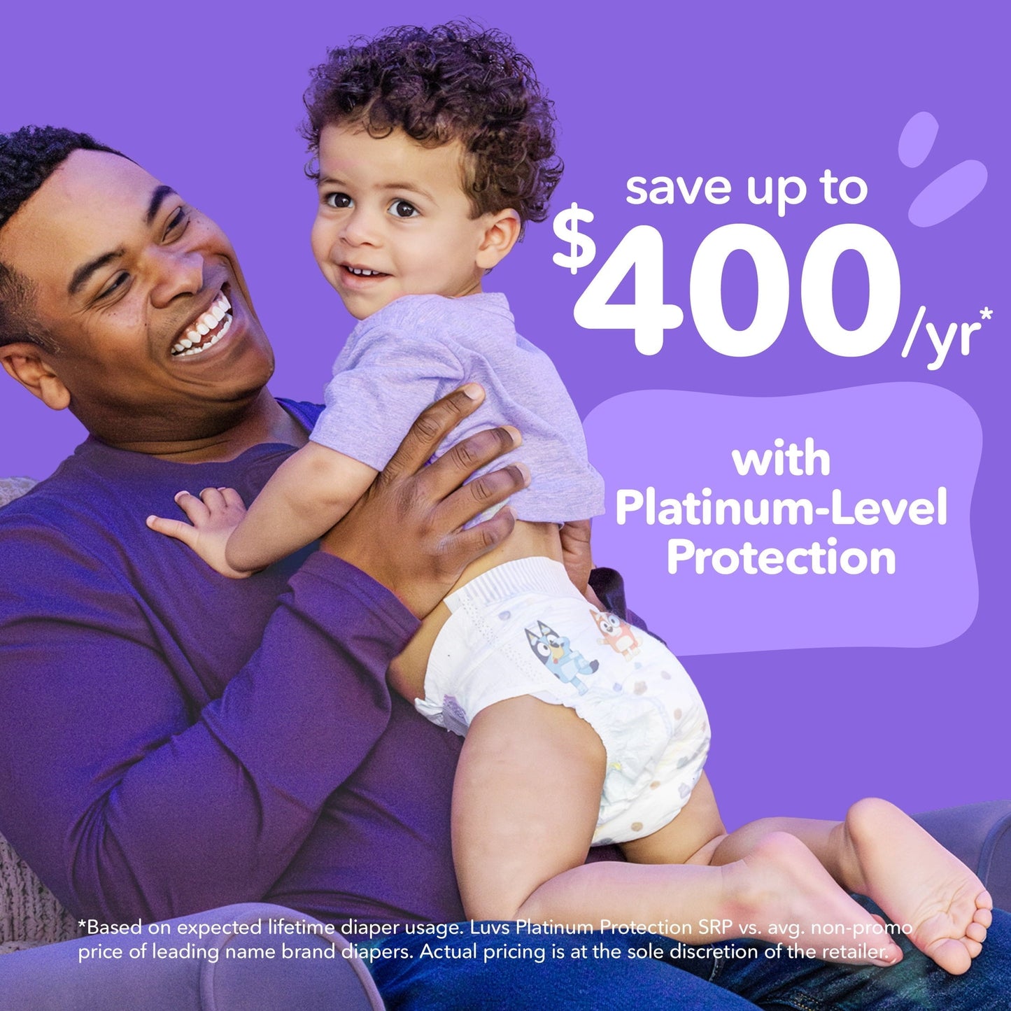 Luvs Platinum Protection Baby Diapers Size 6, 144 Count