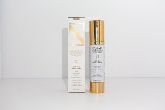 24CT GOLD GRAPE CLEANSE FOAMING CLEANSER 1.76 fl oz - Renee Lane Company