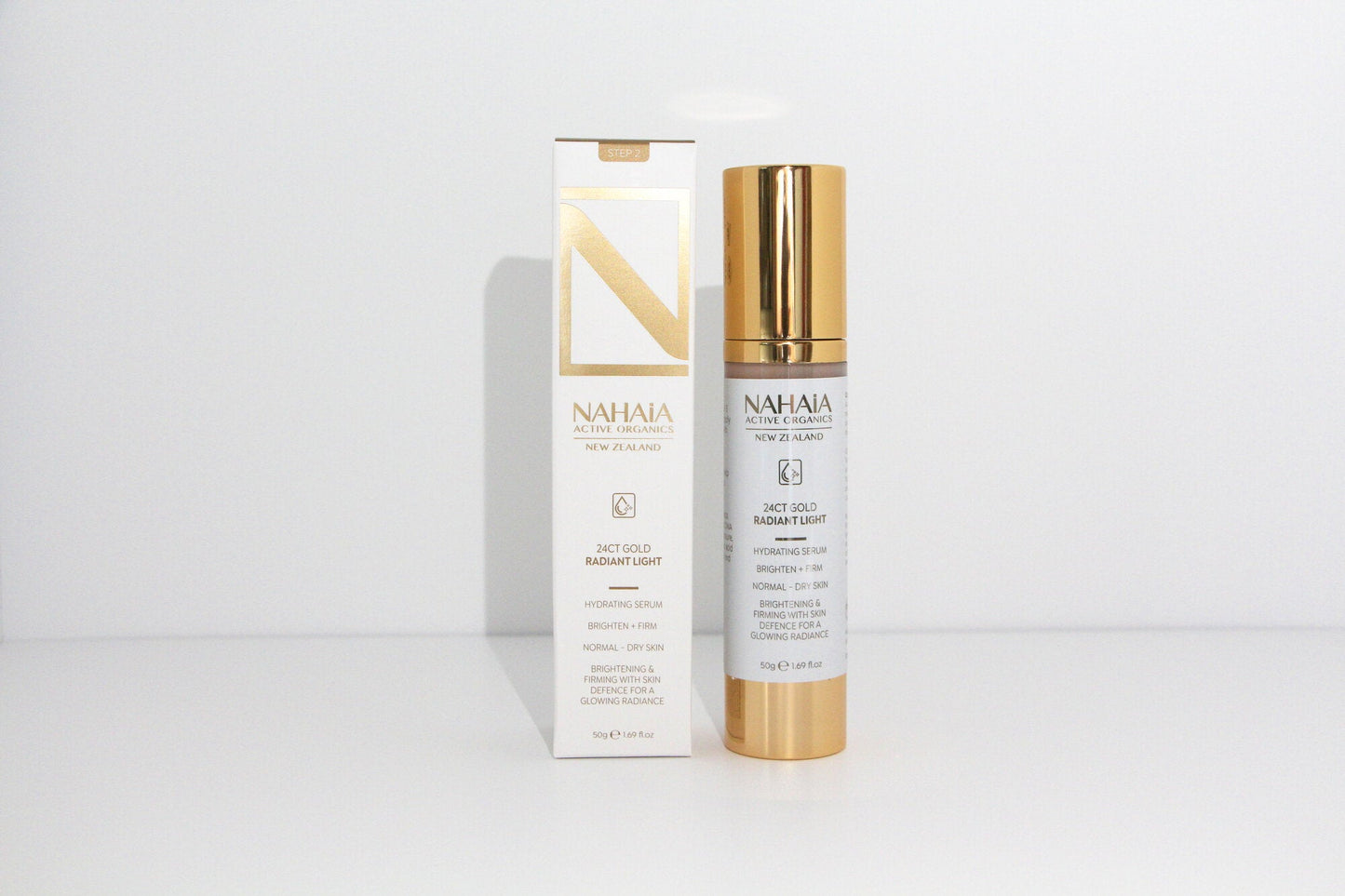 24CT GOLD RADIANT LIGHT HYDRATING SERUM 1.76 fl oz - Renee Lane Company