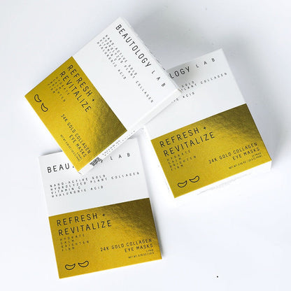 24K GOLD COLLAGEN EYE MASKS - Renee Lane Company