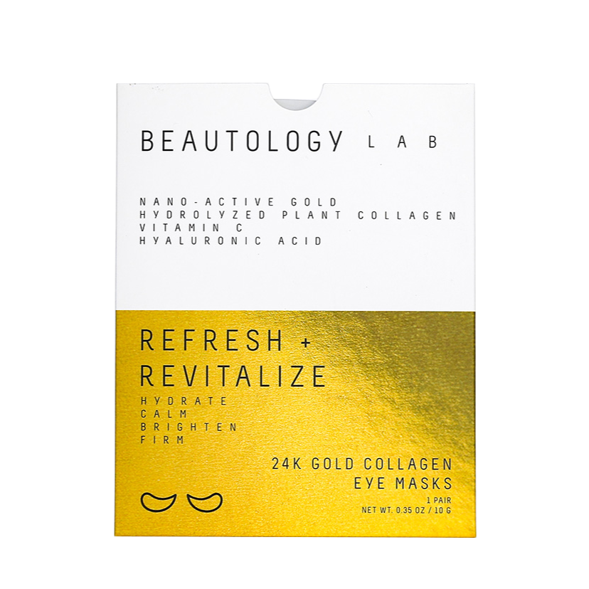 24K GOLD COLLAGEN EYE MASKS SINGLE - Renee Lane Company