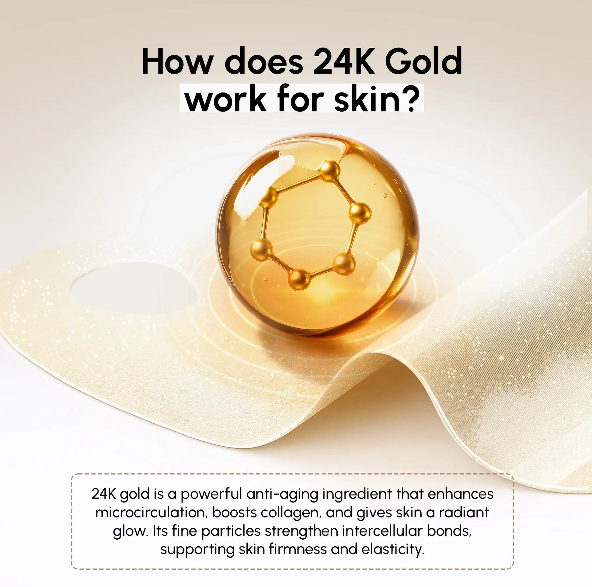 24K Gold Chin & Jawline Lifting Mask - Renee Lane Company