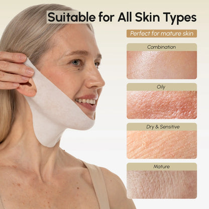 24K Gold Chin & Jawline Lifting Mask - Renee Lane Company