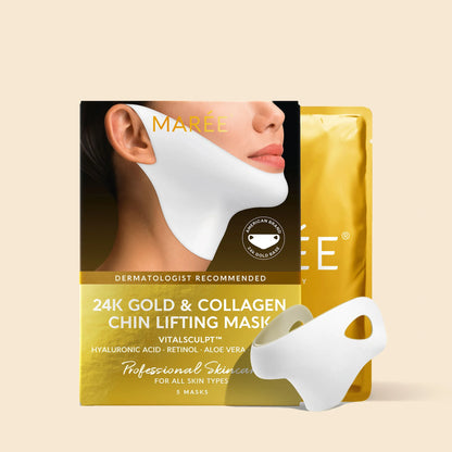 24K Gold Chin & Jawline Lifting Mask - Renee Lane Company
