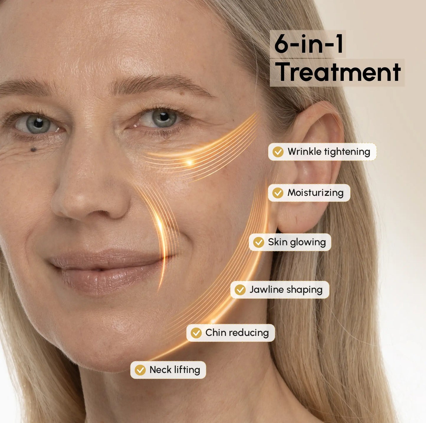 24K Gold V-Line Lifting Mask 20 PCS - Renee Lane Company