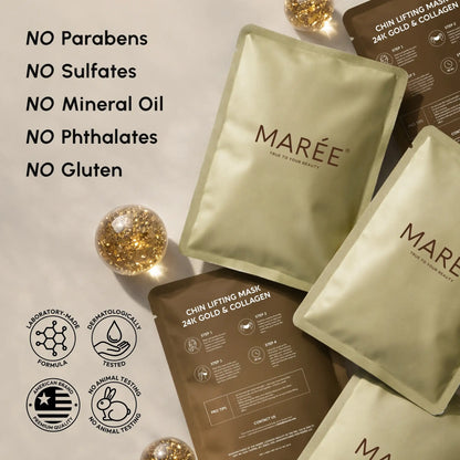 24K Gold V-Line Lifting Mask 20 PCS - Renee Lane Company