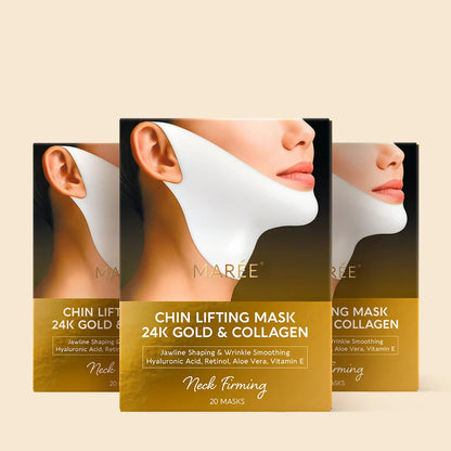 24K Gold V-Line Lifting Mask 20 PCS - Renee Lane Company
