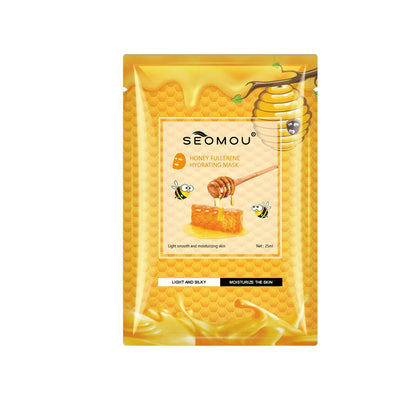 Honey Fullerene Water Locking Facial Mask 10pcs
