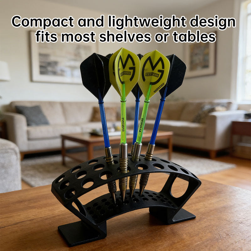 27-Slot Dart Stand with Holder | Large Capacity Dart Storage & Organizer for Board, Darts, and Accessories - Renee Lane Company