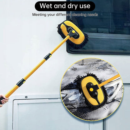 27cm Chenille Mop Head Refill - Removable Reusable for Car & Floor Cleaning, Heavy Duty Mop Accessories - Renee Lane Company