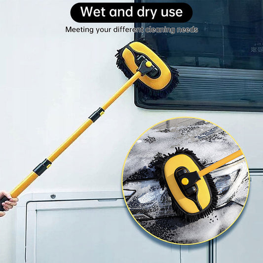 27cm Chenille Mop Head Refill - Removable Reusable for Car & Floor Cleaning, Heavy Duty Mop Accessories - Renee Lane Company