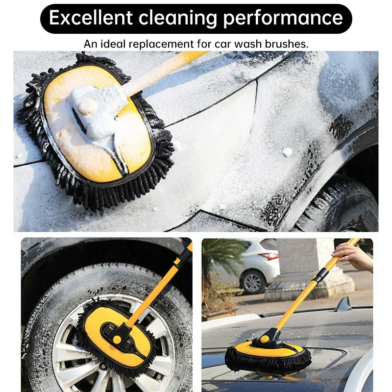 27cm Chenille Mop Head Refill - Removable Reusable for Car & Floor Cleaning, Heavy Duty Mop Accessories - Renee Lane Company
