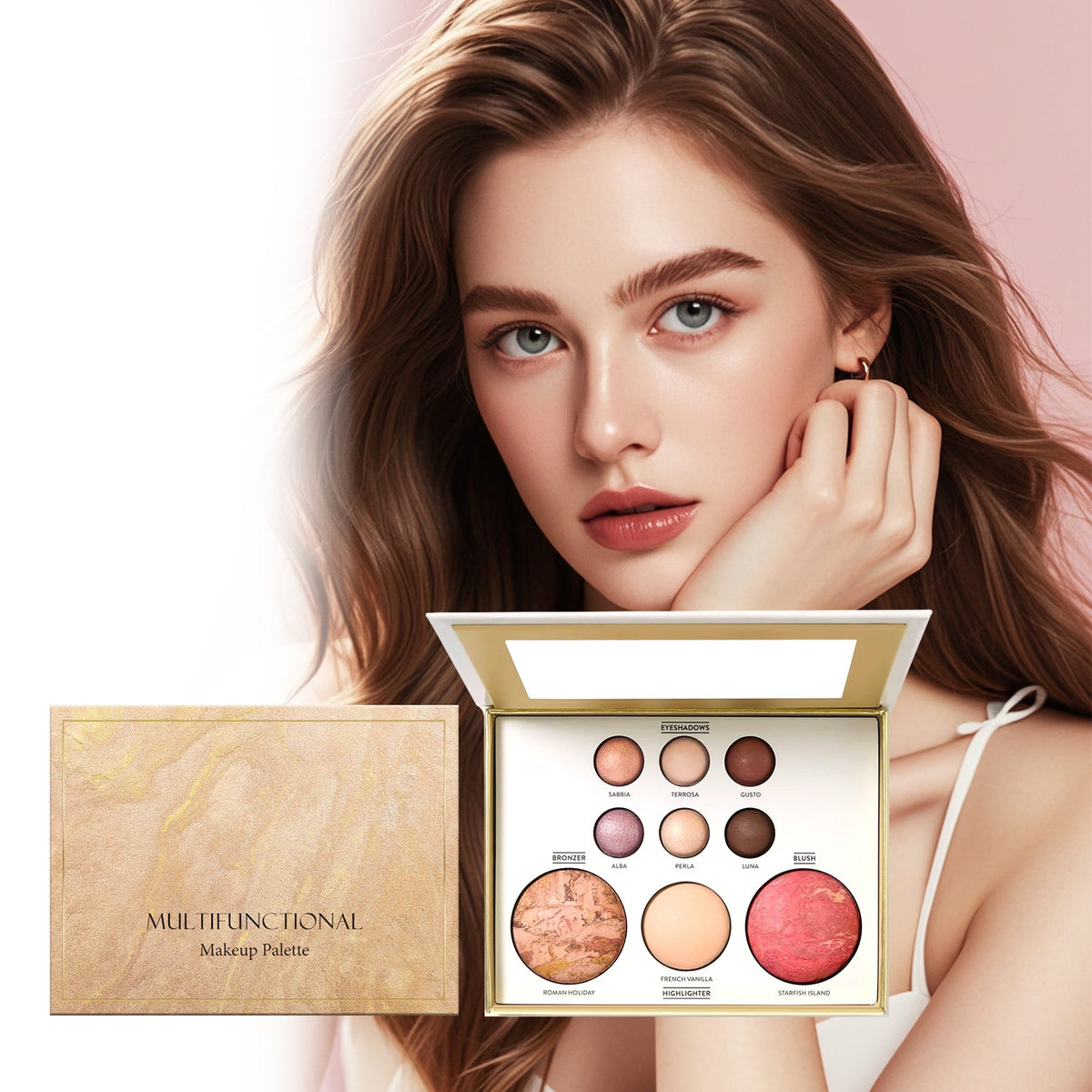 Gilded All-in-One Makeup Palette 1pc