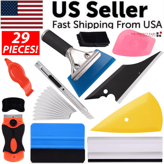 29 PCS Window Tint Tools Kit Car Auto Film Tinting Scraper Squeegee Installation - Renee Lane Company