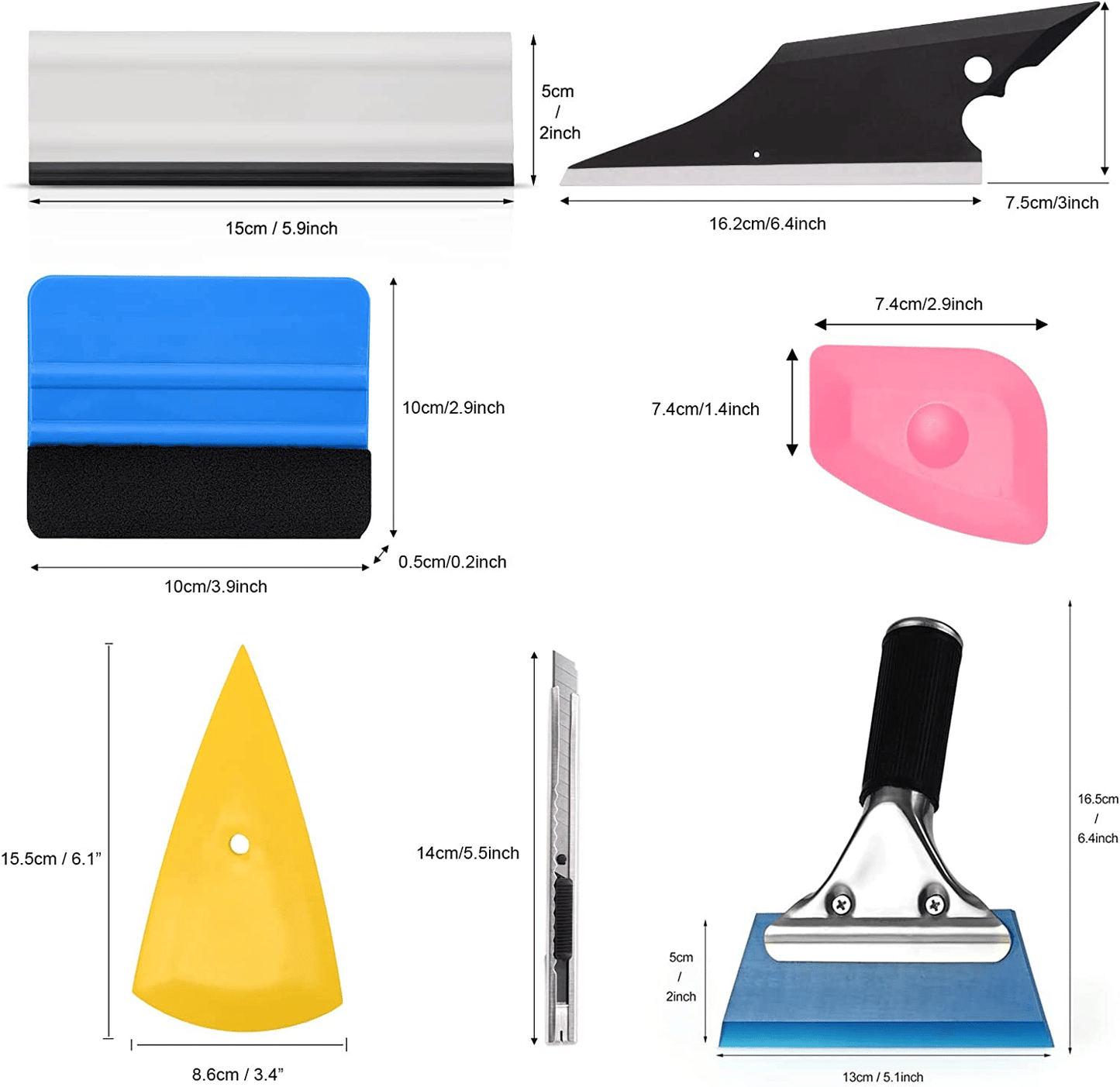 29 PCS Window Tint Tools Kit Car Auto Film Tinting Scraper Squeegee Installation - Renee Lane Company