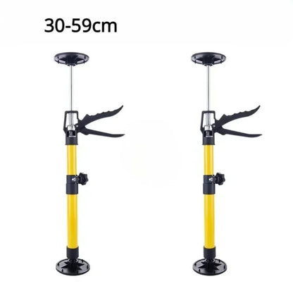 30–59 cm adjustable cabinet support rods with clamp handles and round feet