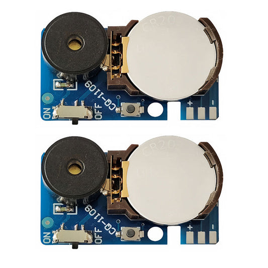 2X Cricket Noise Maker for Pranks, April Fool's Day Annoying Sound Gadget, Blue Buzz PCB Sound Device. - Renee Lane Company