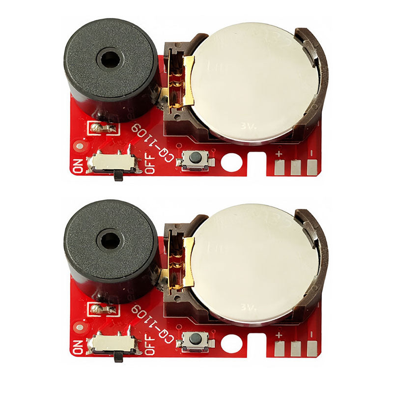 2X Cricket Noise Maker for Pranks, April Fool's Day Annoying Sound Gadget, Blue Buzz PCB Sound Device. - Renee Lane Company
