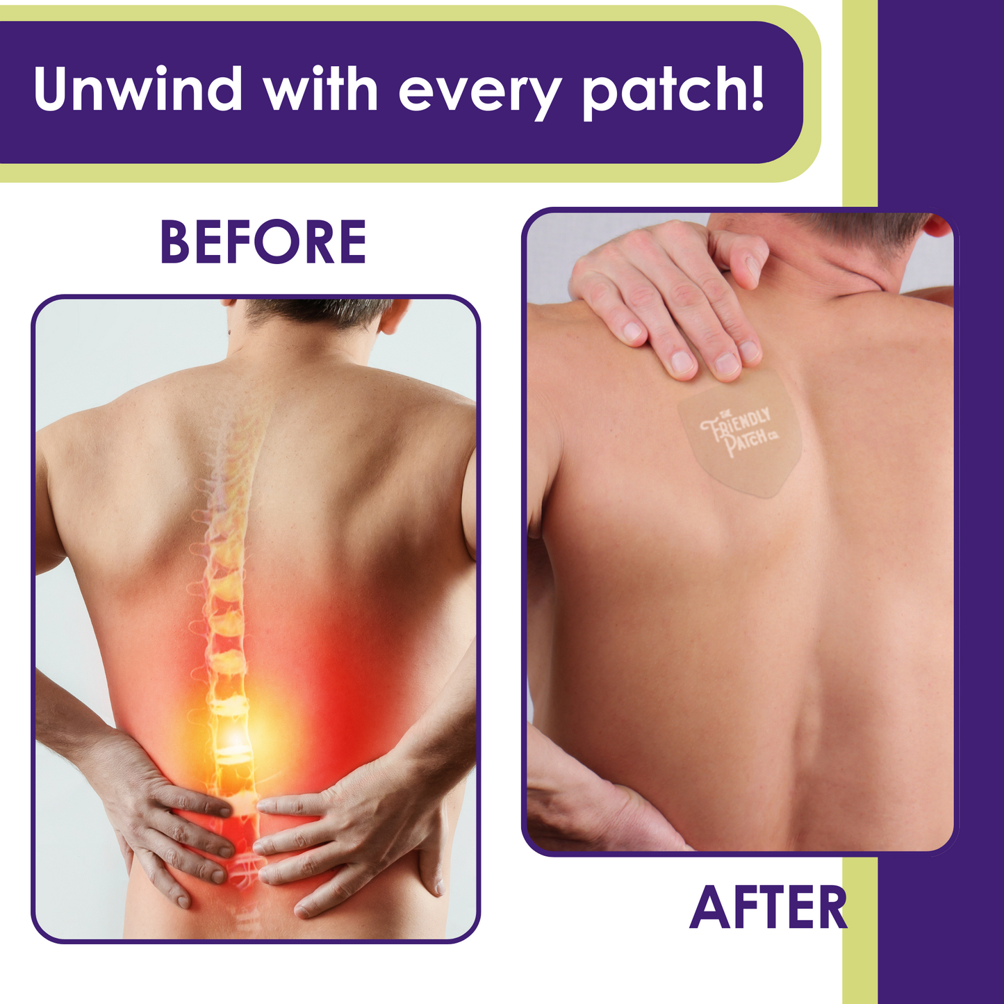 Relief Night Pain Patches: Arnica & Melatonin for Soreness & Sleep - 8 Pack - Renee Lane Company