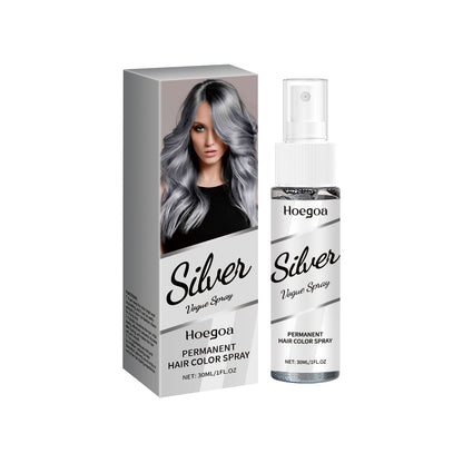 Silver Gray Hair Dye Spray 30ml