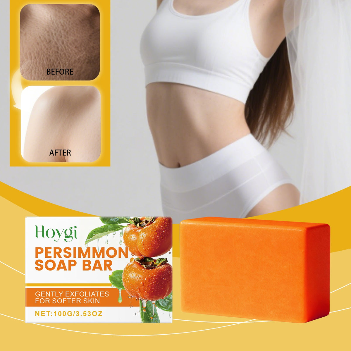 Persimmon Moisturizing Bath Soap