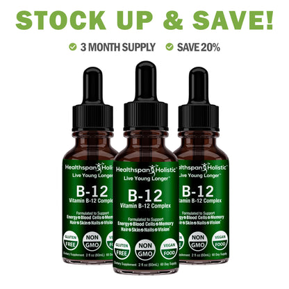 2oz Vegan B12 Supplement - Renee Lane Company