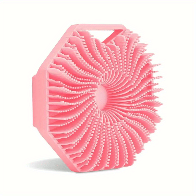 2pcs Natural Silicone Body Brush for Exfoliating and Massage - Soft Scrubber for Shower and Bath - Renee Lane Company