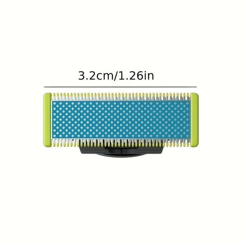 2pcs Replacement Blades Heads For Philips Norelco One Blade, Guide Comb Guards Electric Trimmer Shaver 14-length Adjustable Replacement Kit For QP2520 QP2530 QP2630 QP2620 - Renee Lane Company