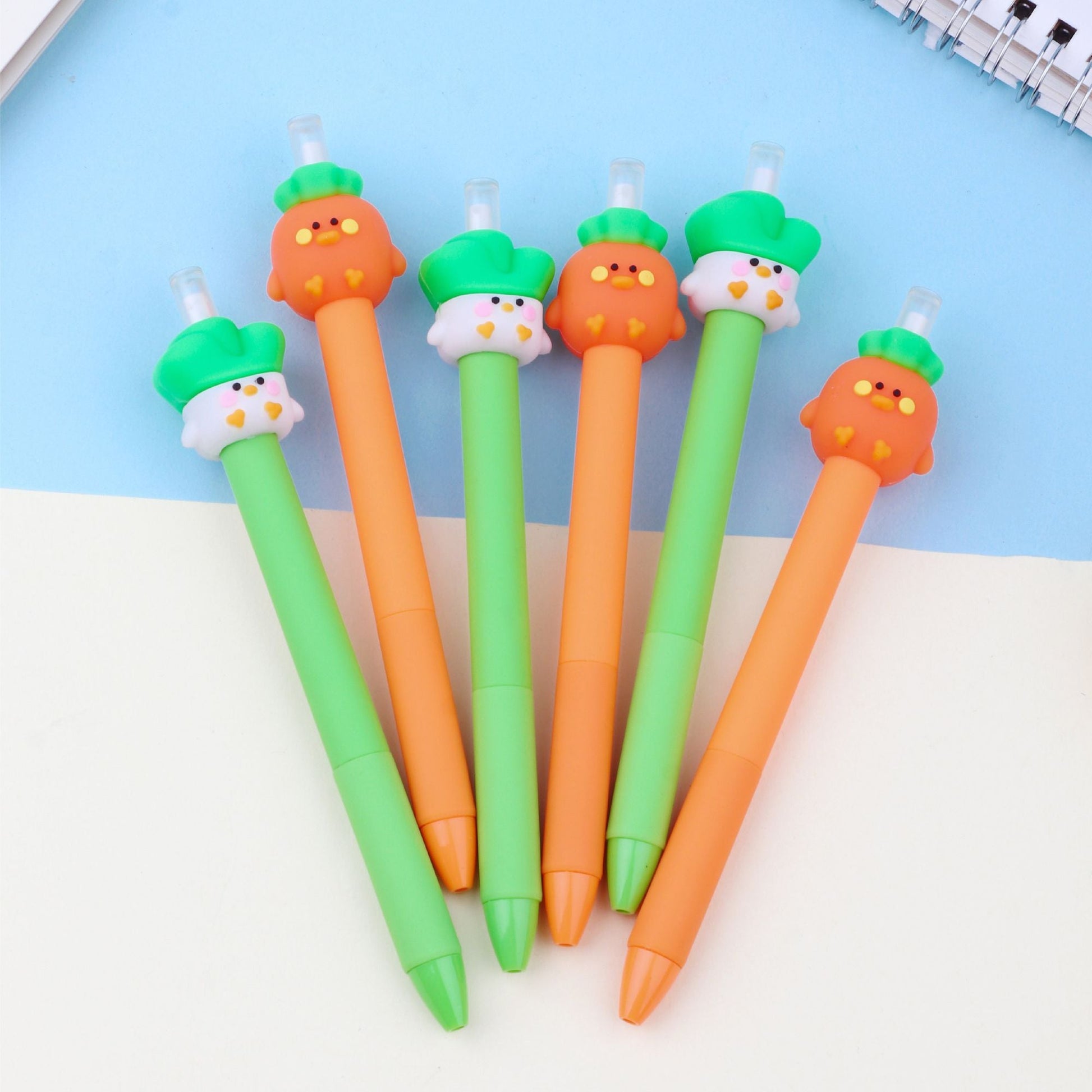 2pcs Vegetable-Shaped Mechanical Pencils. No Sharpening ! Inkless Pencil - Perfect For School & Office! - Renee Lane Company