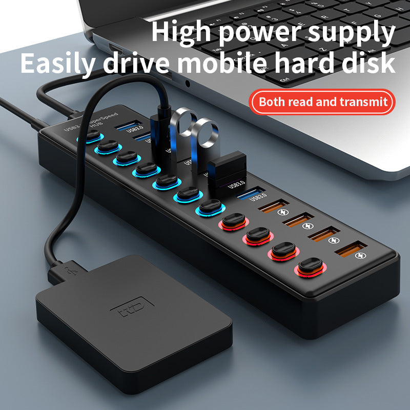 3.1 Gen2 HUB3.0 Hub Laptop Distribution Device Mobile Expansion Device Hub Expansion Dock 11 in One - Renee Lane Company