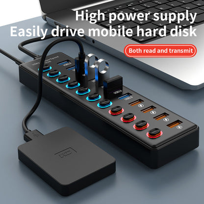 3.1 Gen2 HUB3.0 Hub Laptop Distribution Device Mobile Expansion Device Hub Expansion Dock 11 in One - Renee Lane Company