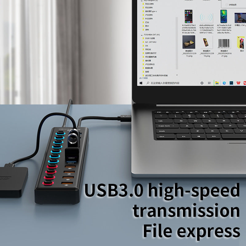 3.1 Gen2 HUB3.0 Hub Laptop Distribution Device Mobile Expansion Device Hub Expansion Dock 11 in One - Renee Lane Company