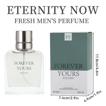 3.4 Fl Oz Men's Eau De Parfum Spray - a Amber Fougere fragrance for men- With Coconut Nectar,Star Anise and Ginger - Medium Intensity Perfume - Renee Lane Company