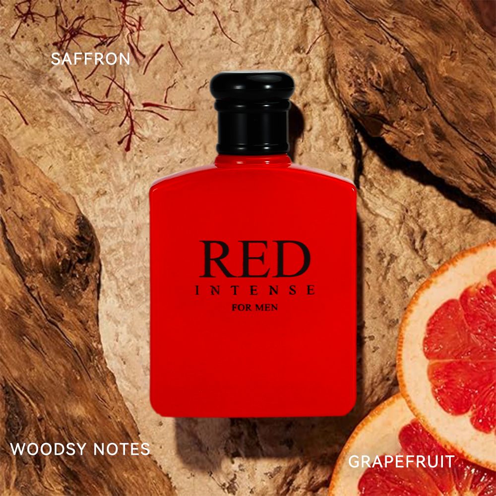 3.4 Oz Men's Eau DE Toilette Spray - Men's Cologne-woody & Spicy Masculine Scent - with Cranberry,litalian Lemon And Grapefruit - Medium intensity Perfume,Valentings's Day And Other Festivals - Renee Lane Company