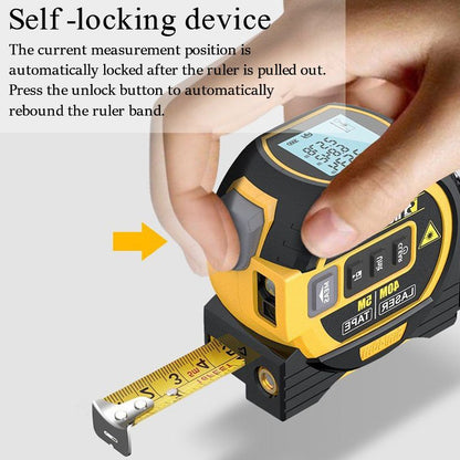 3 In 1 Laser Rangefinder LCD Display Distance Meter Infrared High-precision Intelligent Electronic Ruler Area Volumes Surveying - Renee Lane Company