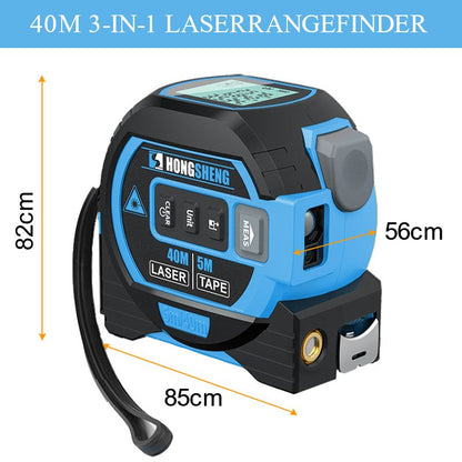 3 In 1 Laser Rangefinder LCD Display Distance Meter Infrared High-precision Intelligent Electronic Ruler Area Volumes Surveying - Renee Lane Company