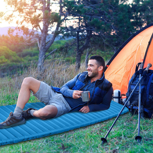 3 Inch Thick Inflatable Waterproof Camping Sleeping Pad - Renee Lane Company