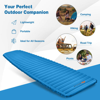 3 Inch Thick Inflatable Waterproof Camping Sleeping Pad - Renee Lane Company