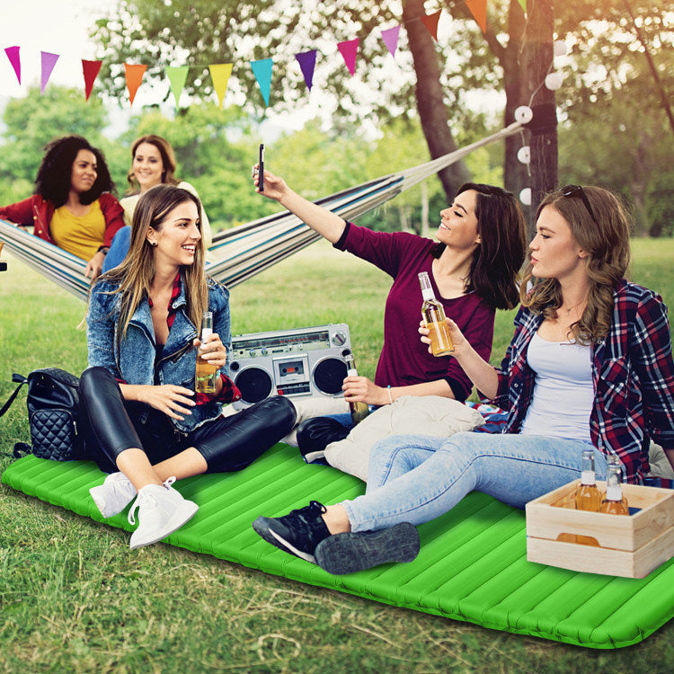 3 Inch Thick Inflatable Waterproof Camping Sleeping Pad - Renee Lane Company