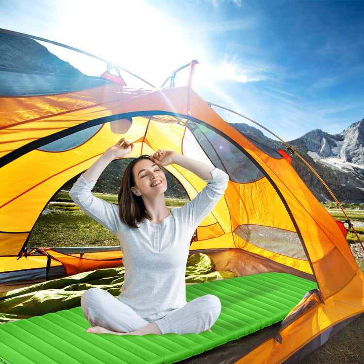 3 Inch Thick Inflatable Waterproof Camping Sleeping Pad - Renee Lane Company
