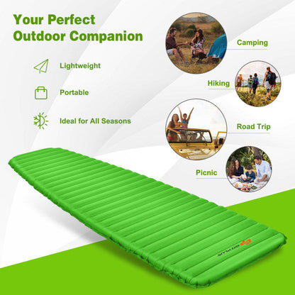 3 Inch Thick Inflatable Waterproof Camping Sleeping Pad - Renee Lane Company