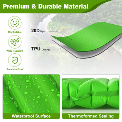 3 Inch Thick Inflatable Waterproof Camping Sleeping Pad - Renee Lane Company