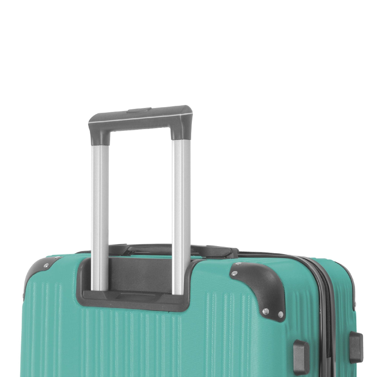 3-Piece Lightweight ABS Hardshell Luggage Set (20", 24", 26") in Fresh Green with Spinner Wheels, TSA Lock, and Adjustable Telescopic Handle - Durable Travel Suitcases - Renee Lane Company